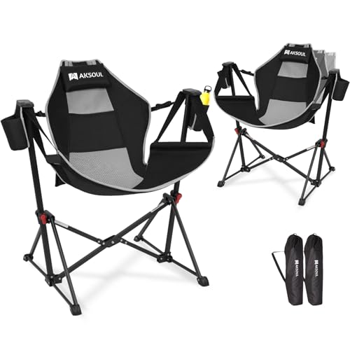 Hammock Camping Chair with Storage Bag 265lbs Weight Capacity N17320