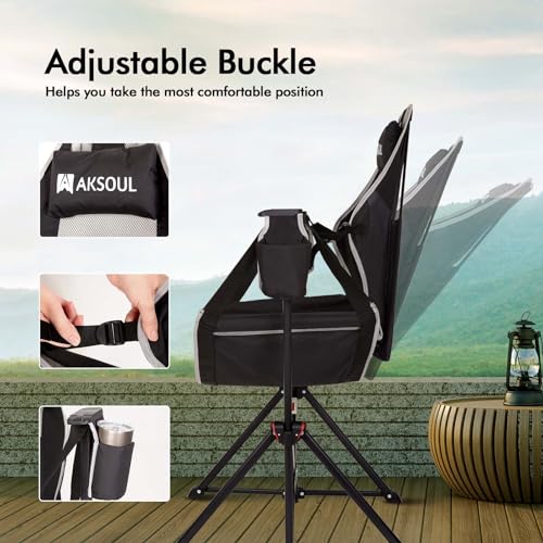 Hammock Camping Chair with Storage Bag 265lbs Weight Capacity N17320