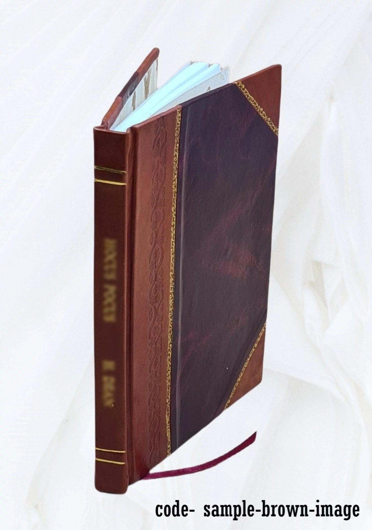 Notice des tableaux exposés dans la galerie du Musée 1815 Leather Bound Z8023
