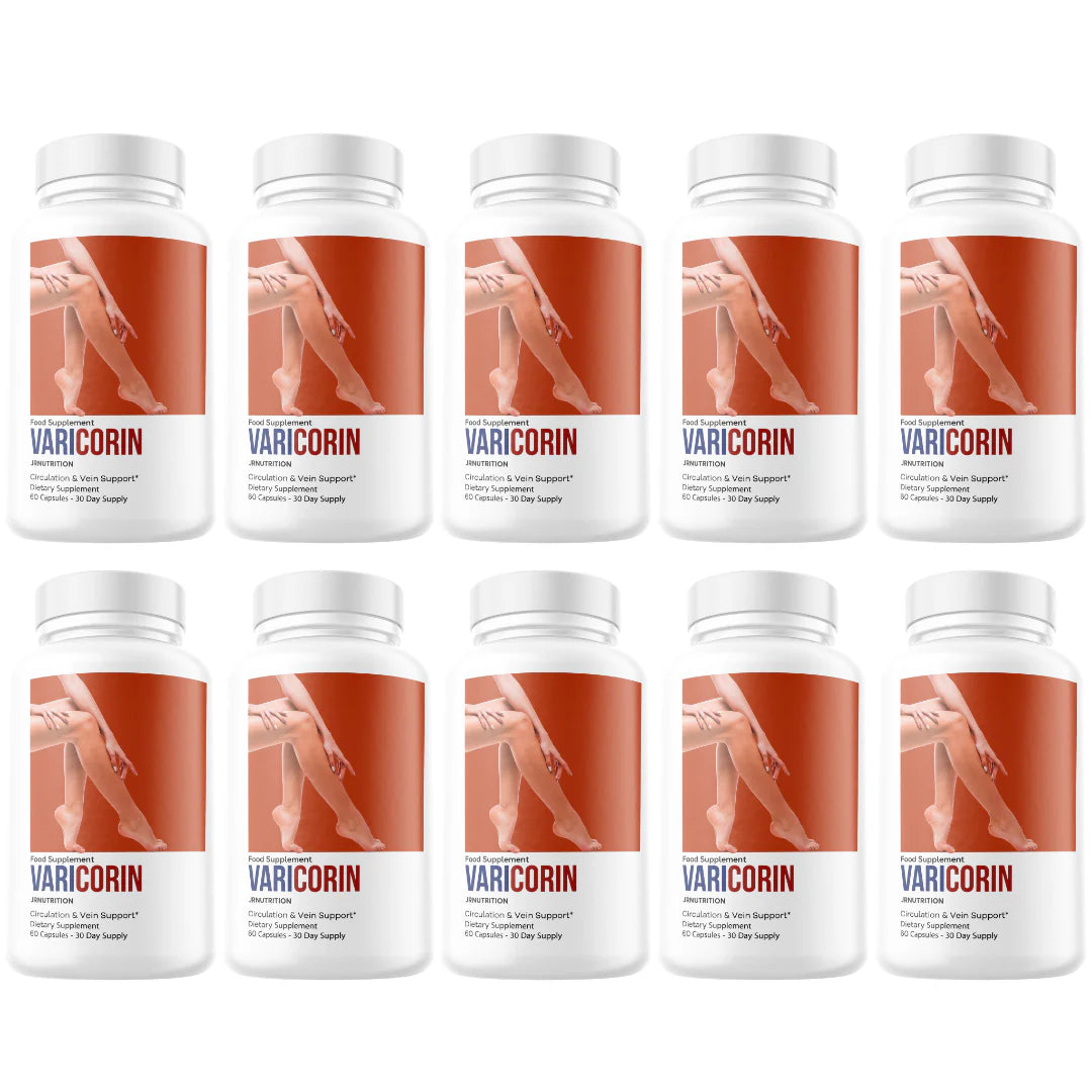Circulation Vein Support Supplement 10 Bottles W4623