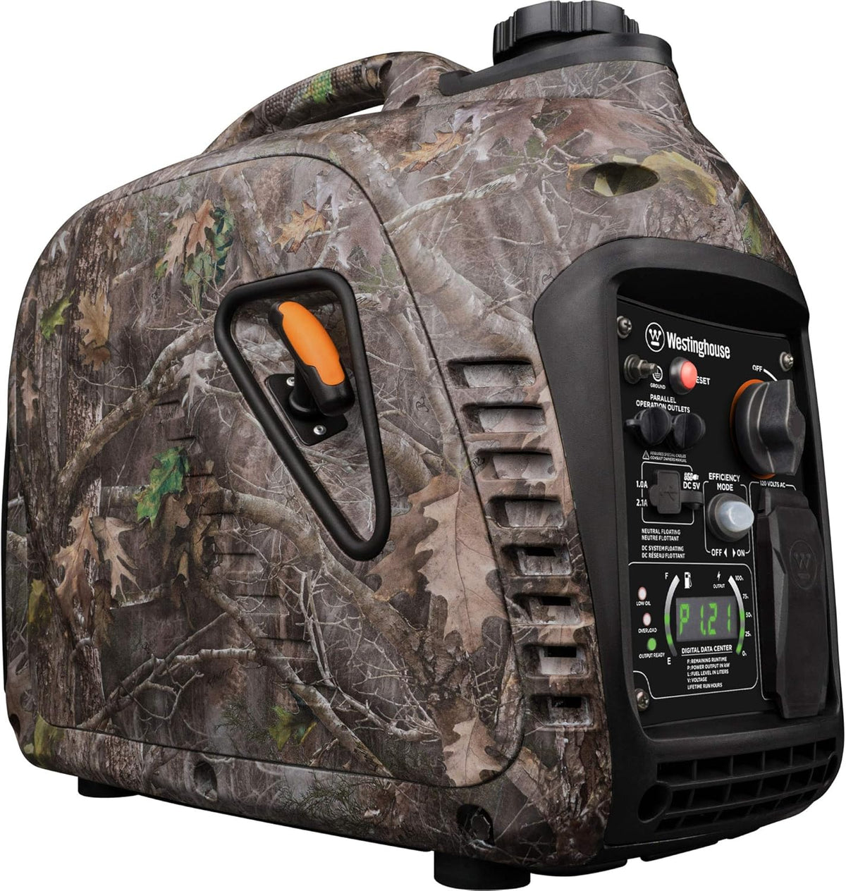 Portable Inverter Generator 2200 Peak Watts Gas Powered E611