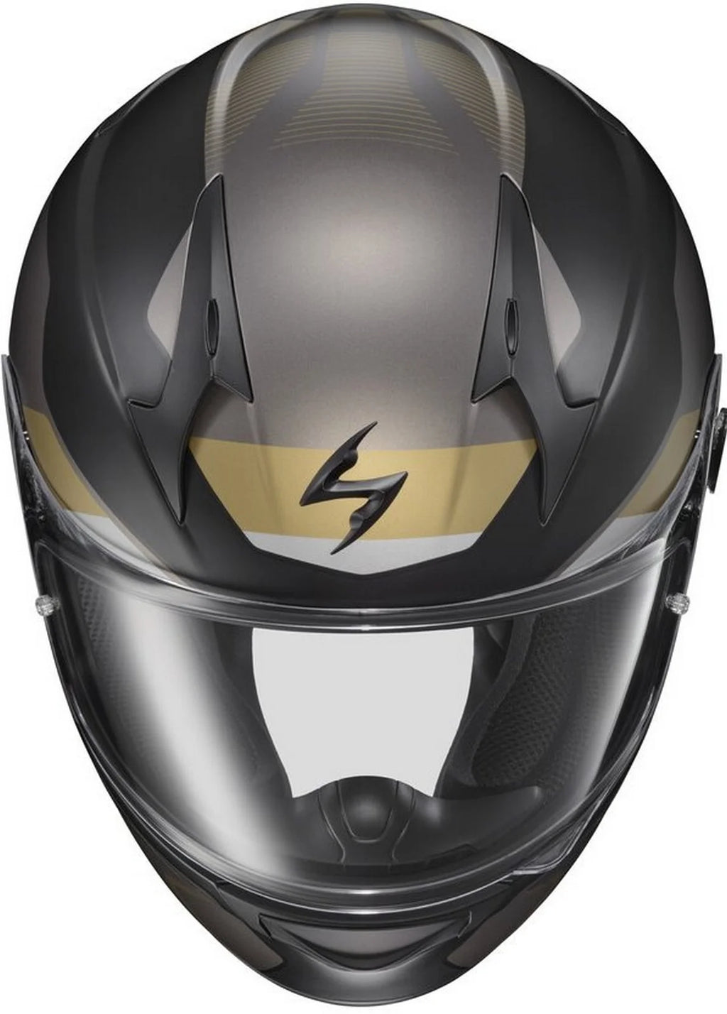 Black Gold XL Motorcycle Helmet S27601