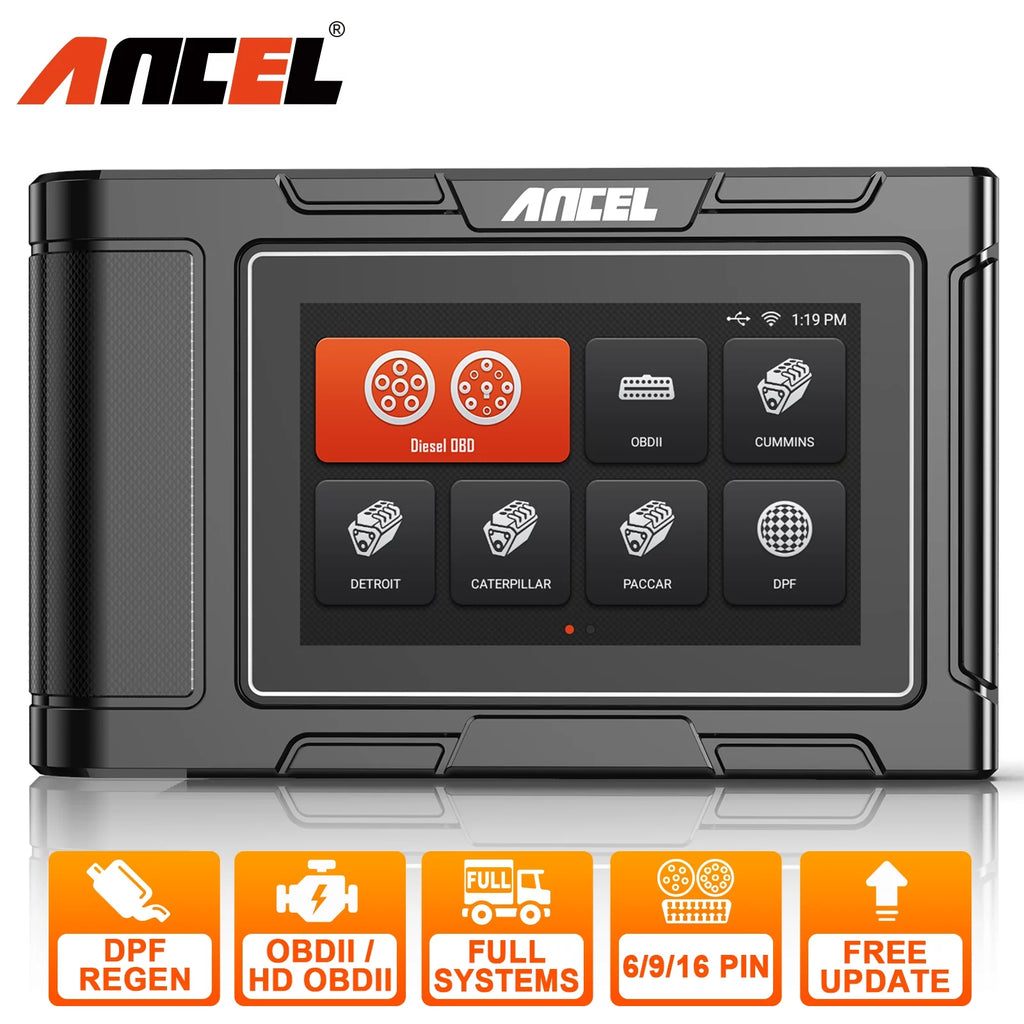 Heavy Duty Truck OBD2 Scanner Code Reader R62309
