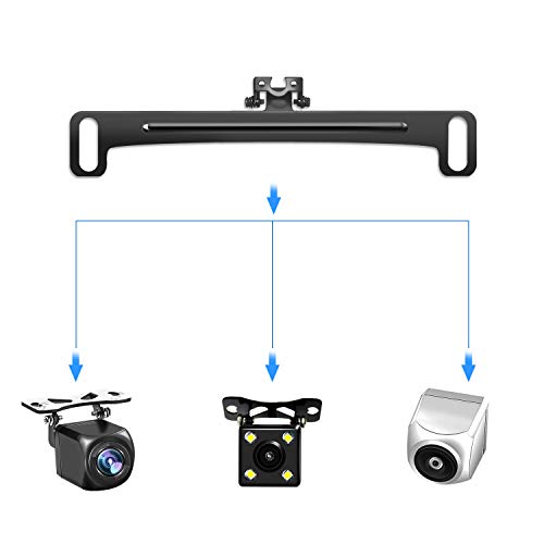 Car Rear View Camera License Plate Bracket Stainless Steel Mount K574
