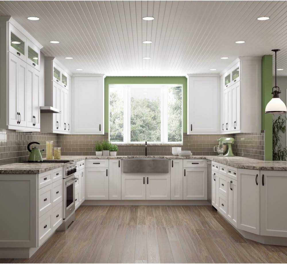 White 2 Doors 2 Shelves Wall Cabinet H782864
