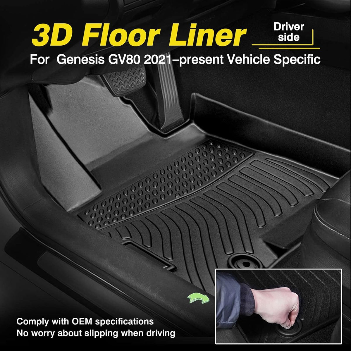 All Weather 3D TPE Floor Mats R321799