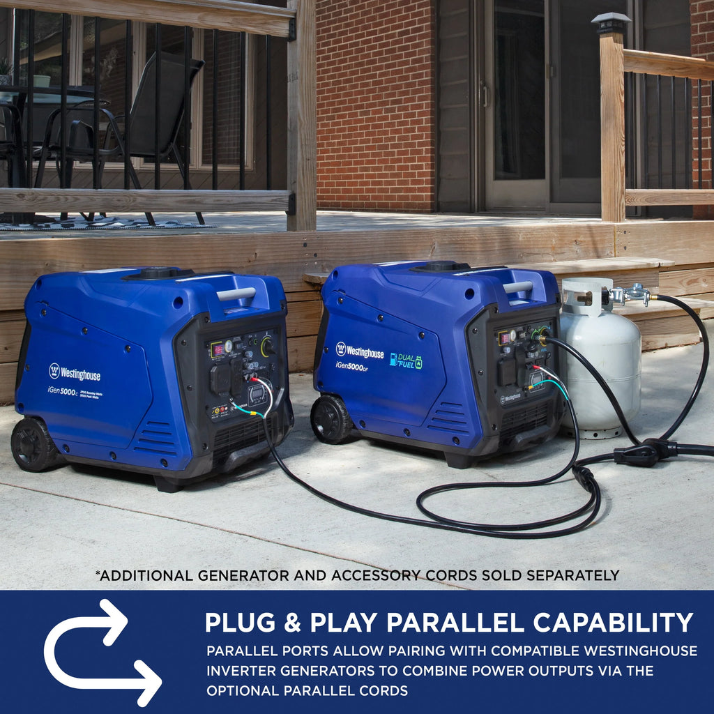 Gasoline Powered Portable Inverter Generator with CO Sensor R610623