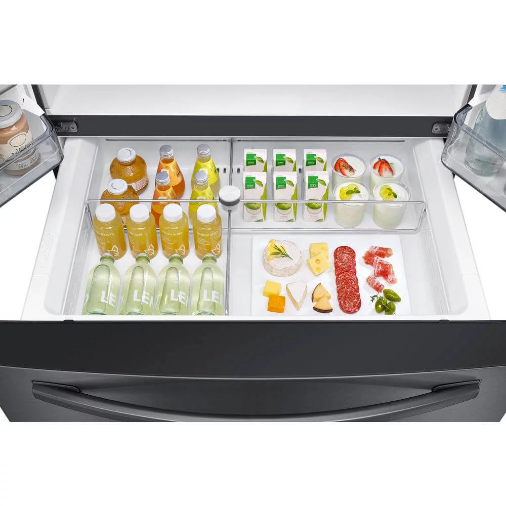 28 Cu. Ft. Black Stainless 4-Door French Door Refrigerator Q3815