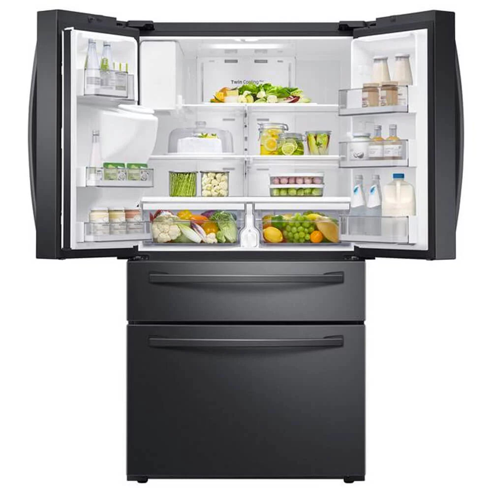 28 Cu. Ft. Black Stainless 4-Door French Door Refrigerator Q3815