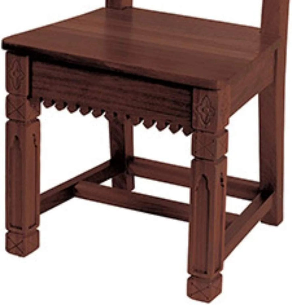 Gothic Side Chair - Walnut R9880