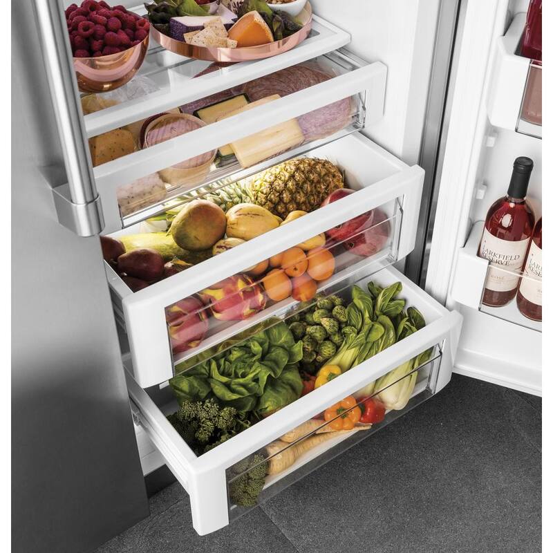 28.7 cu. ft. Side by Side Refrigerator with Dispenser in Stainless Steel Y378155