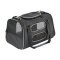Black Pet Carrier T7469
