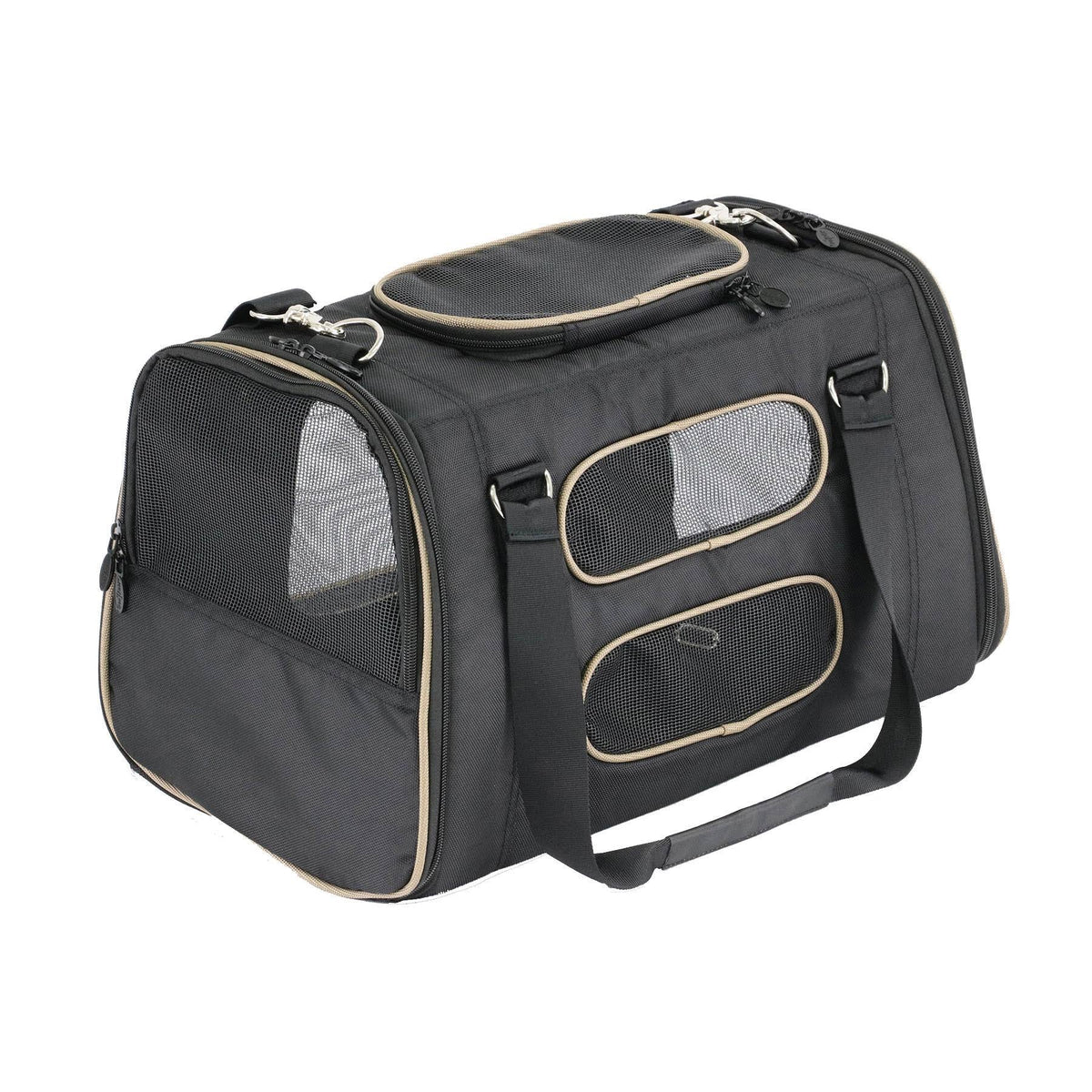 Black Pet Carrier T7469