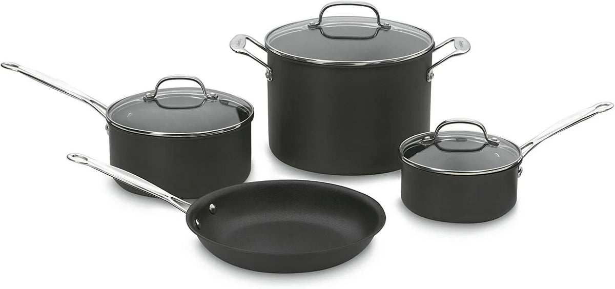 Non-Stick Hard Anodized 7 Piece Set I131446