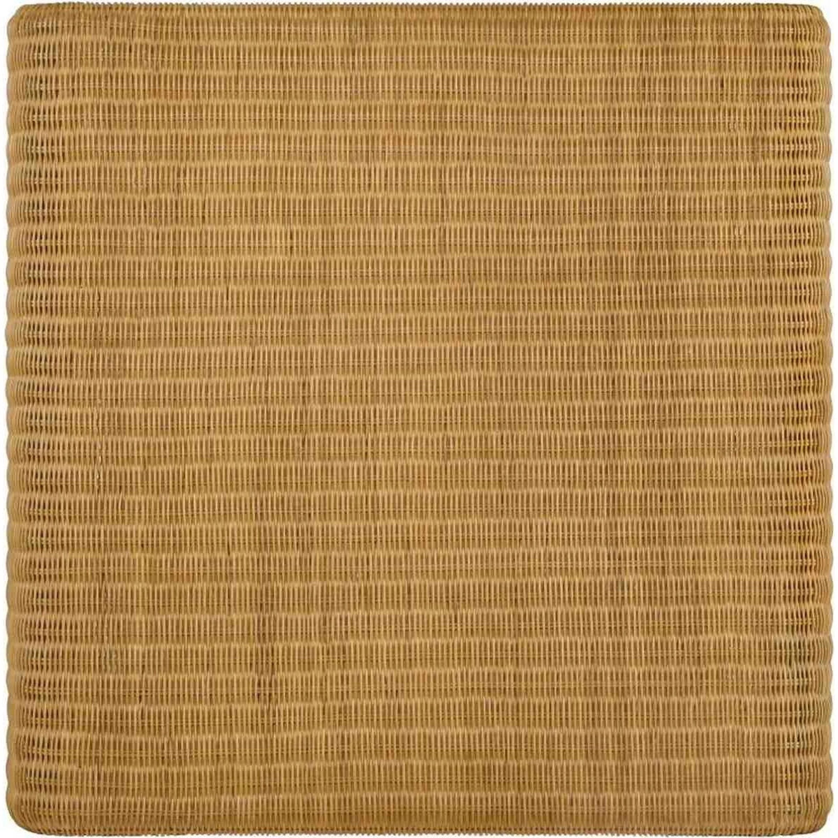 36 Inch Square Rattan Coffee Table Q511944
