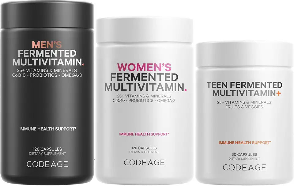 Multivitamin Bundle for Teens Women & Men G408