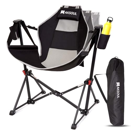 Hammock Camping Chair with Storage Bag 265lbs Weight Capacity N17320