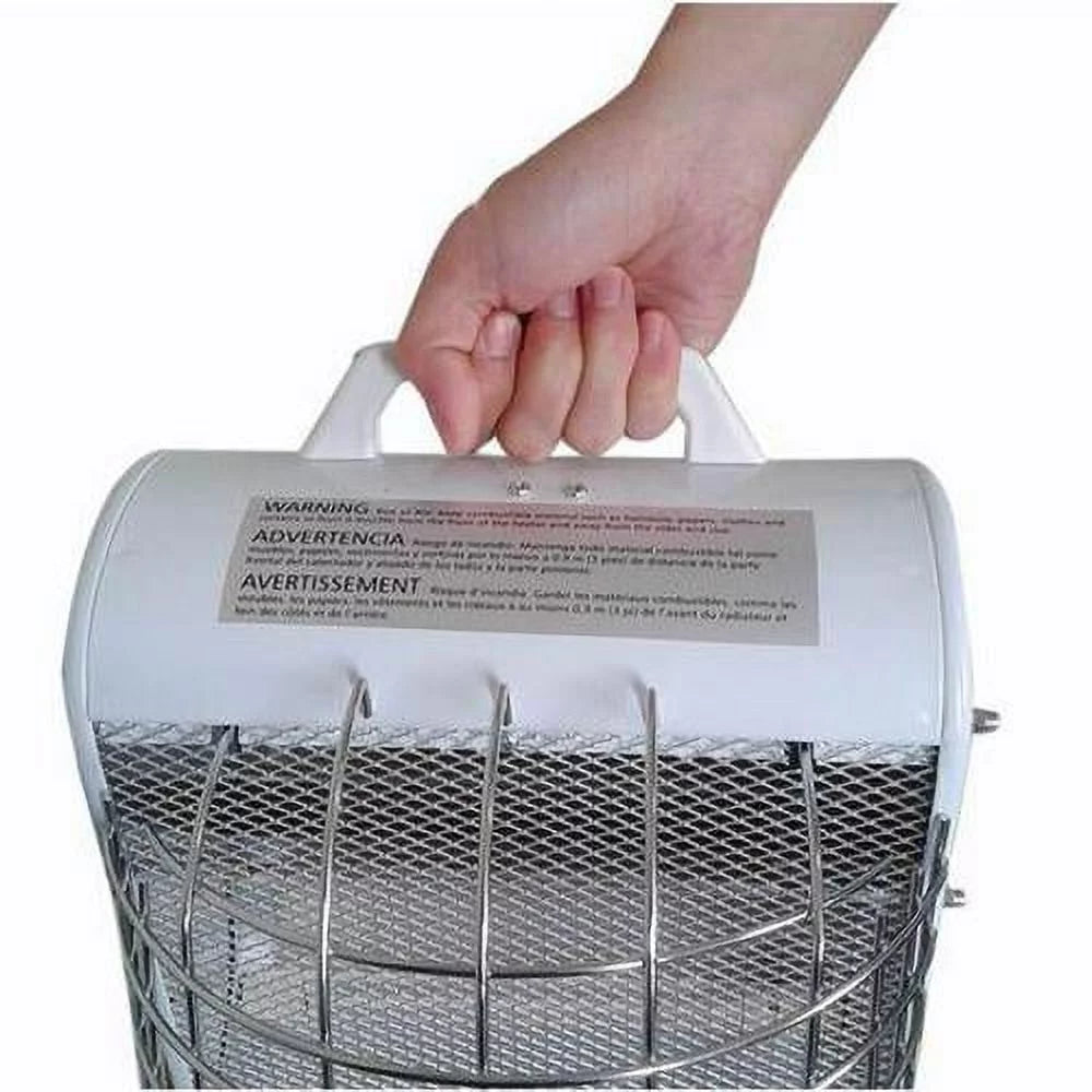 Portable Electric Heater 1500W White M6958