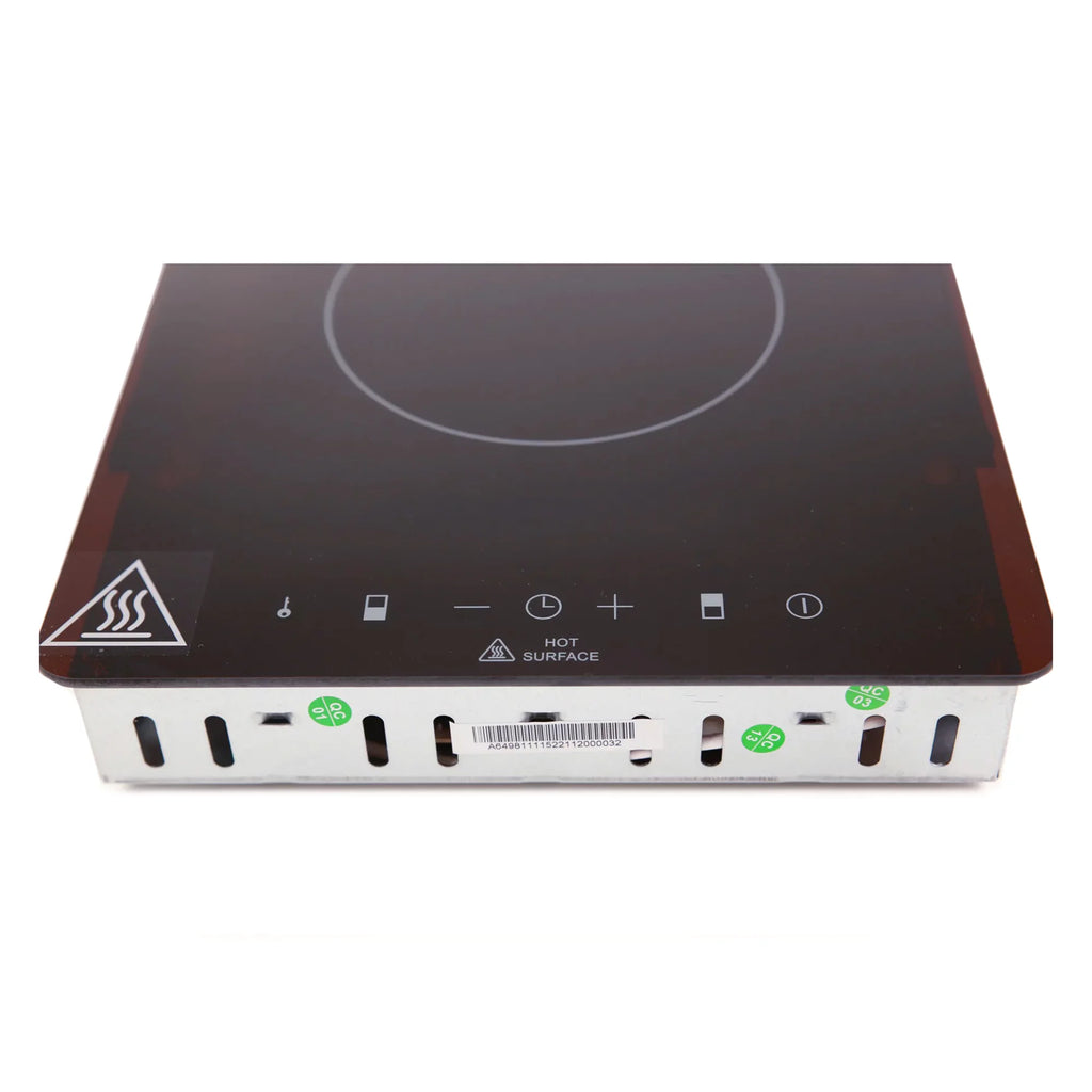 Dual Burner Electric Cooktop with Glass Surface E881192