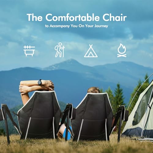 Hammock Camping Chair with Storage Bag 265lbs Weight Capacity N17320