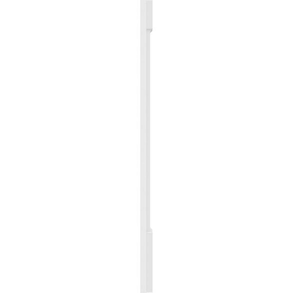 Plain PVC Pilaster with Standard Capital & Base (Pair) Q194887