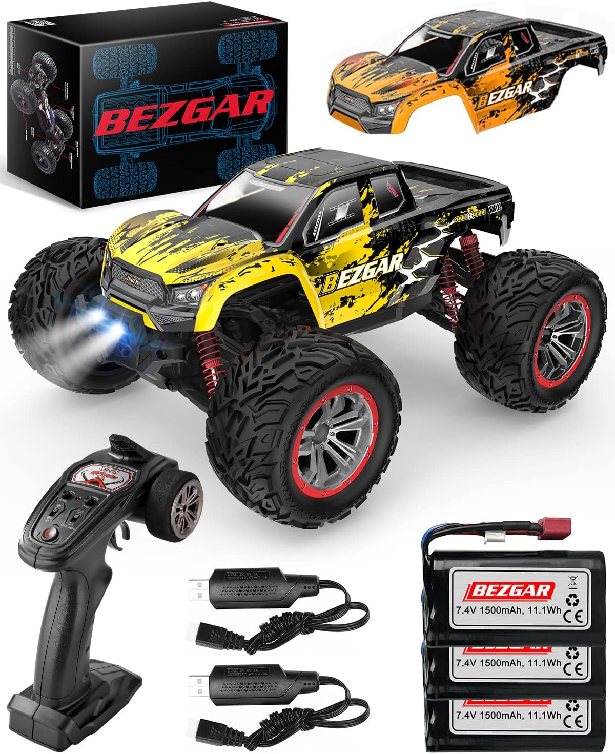 1:12 Scale 4WD High Speed RC Monster Truck D949