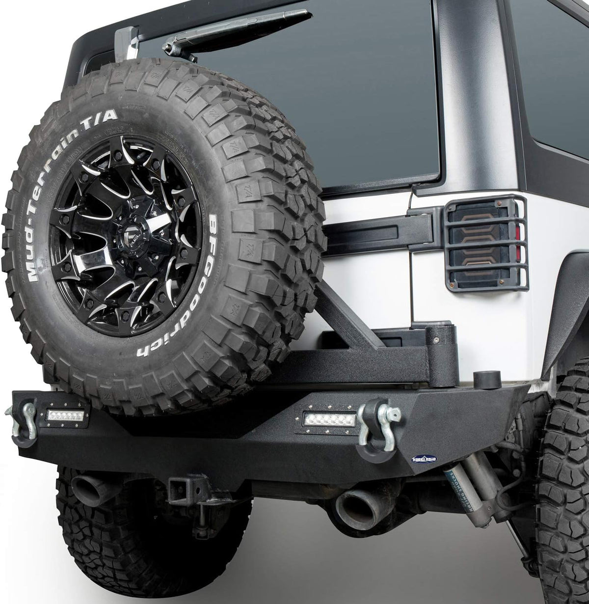 Rear Bumper with Tire Carrier & LED Lights U817101