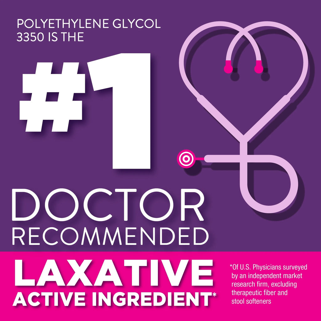 Polyethylene Glycol 3350 Powder for Solution Unflavored 30 Doses H183