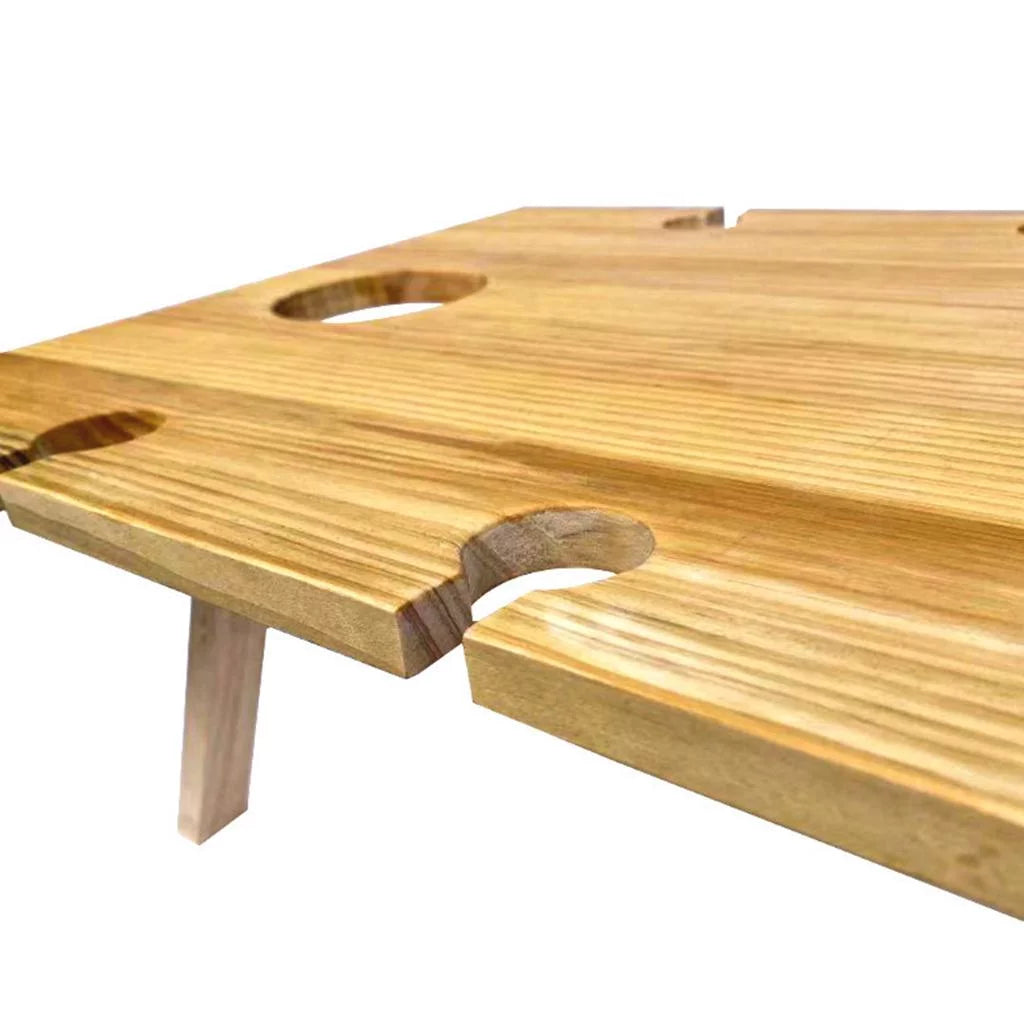 Wooden Outdoor Folding Picnic Table 34x30x16cm R637209