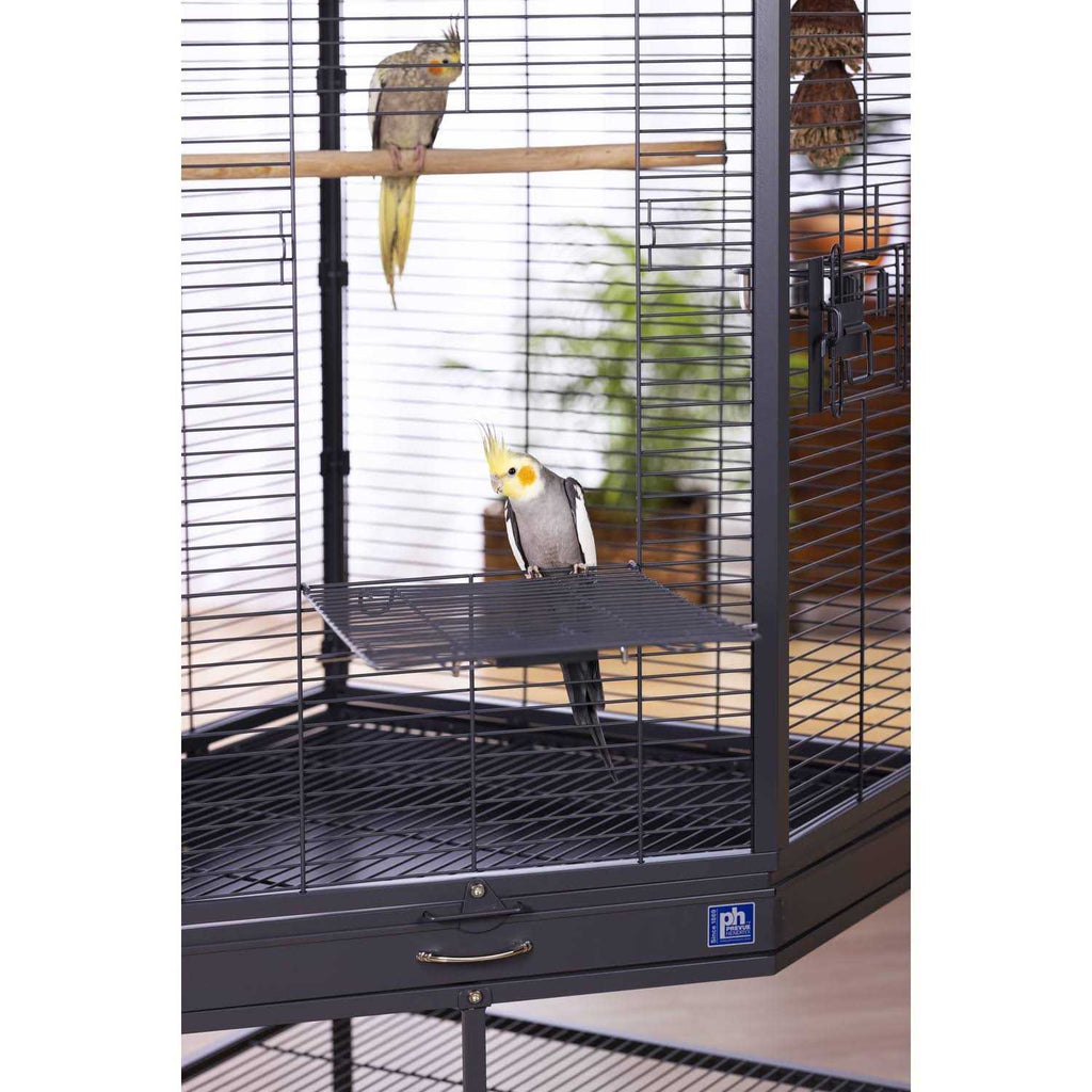 Corner Cage with Playtop O1864