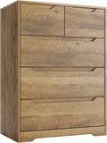 5 Drawer Wood Dresser F689