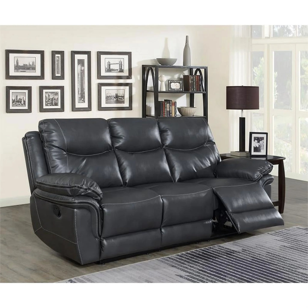 Gray Recliner Sofa C4344