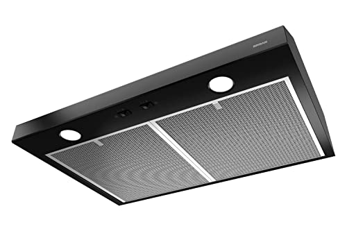42-inch Under-Cabinet Convertible Range Hood with 2-Speed Fan and Light, Stainless Steel S693