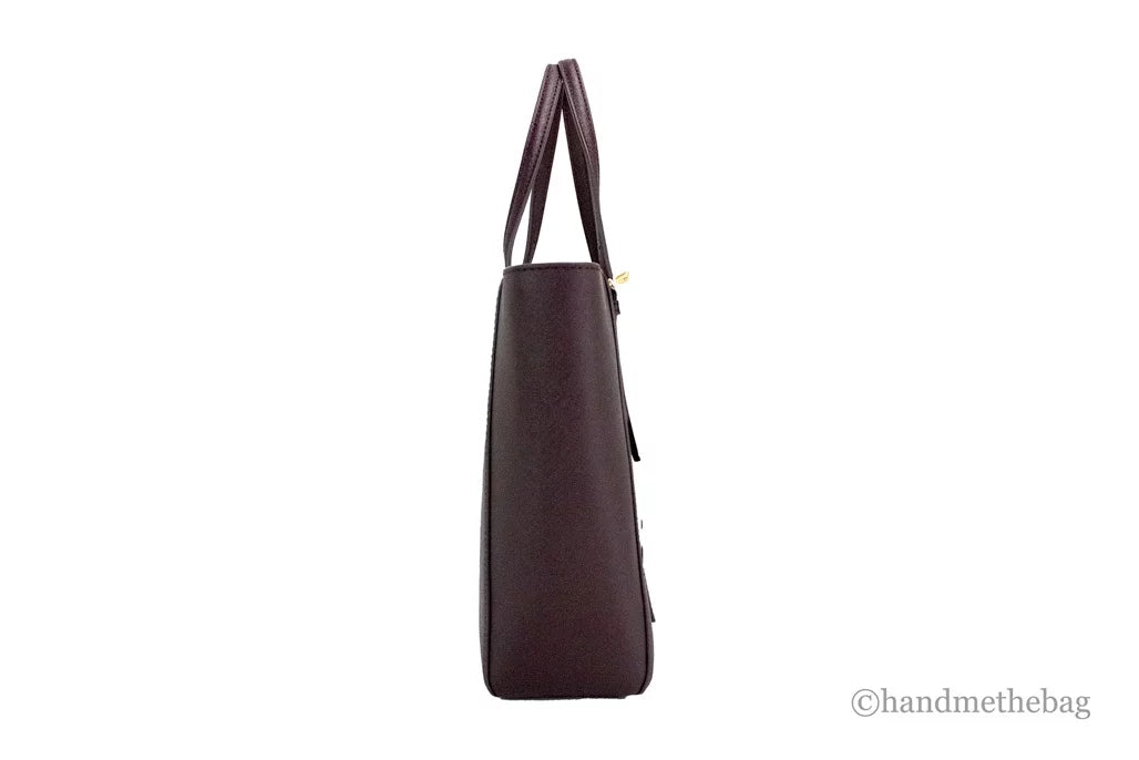 Small Saffiano Leather Tote Handbag Y8238