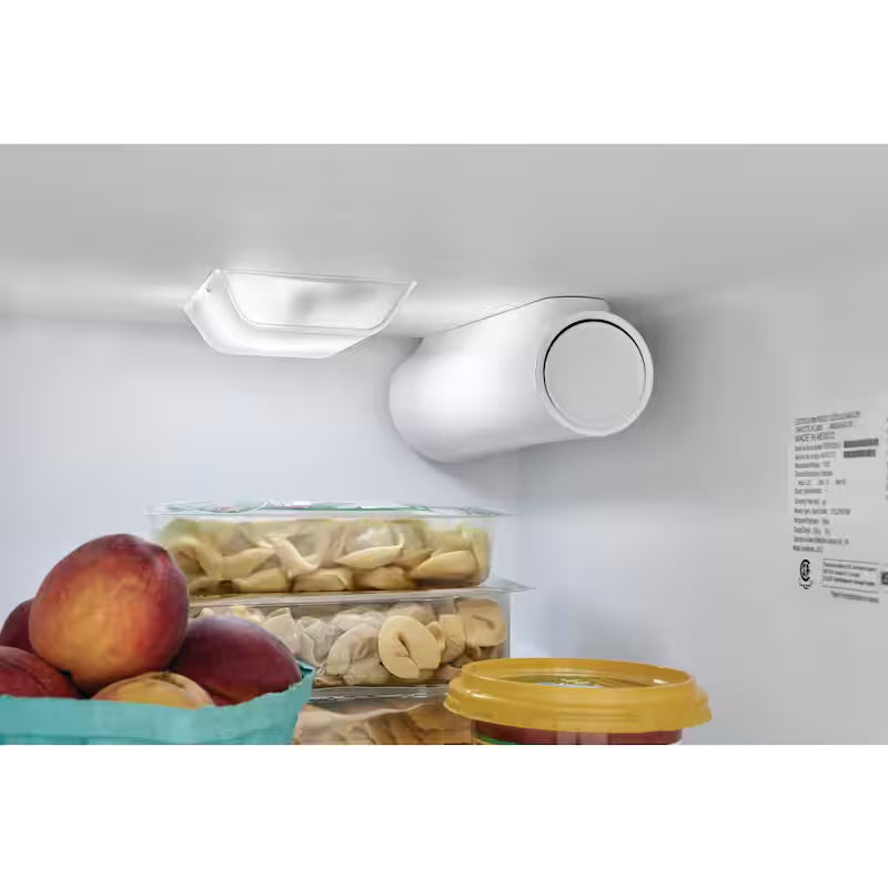 22.3 cu. ft. Side by Side Refrigerator in Black W8350
