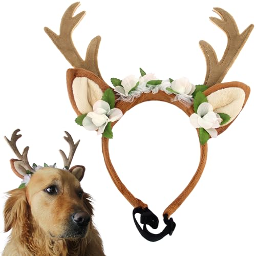 Adjustable Christmas Reindeer Antlers Headband S31800
