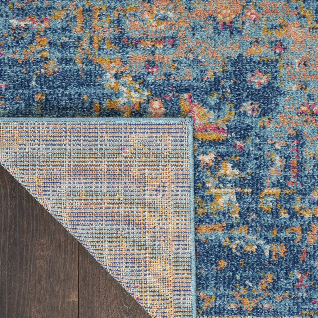 Navy Blue 4' x 6' Area Rug B68608