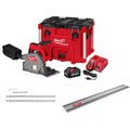 18V Brushless Cordless 6-1/2 in. Plunge Track Saw Kit with Guide Rail O6100