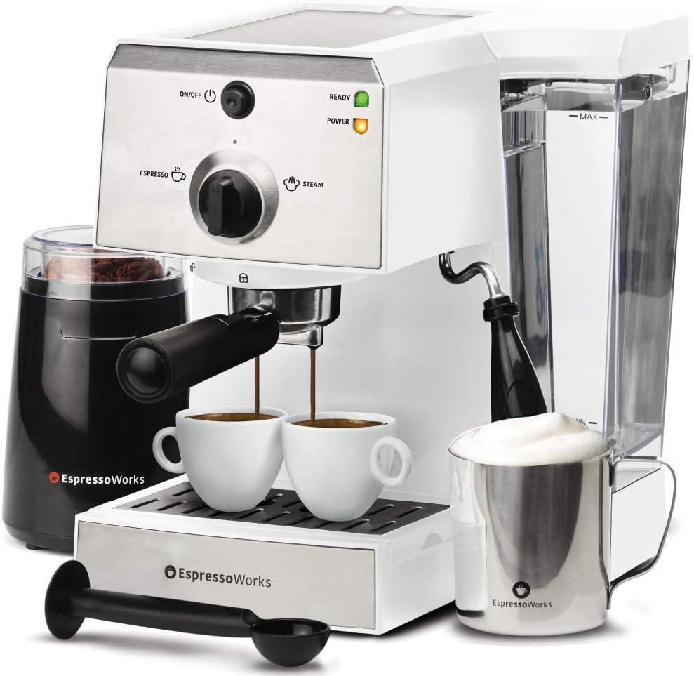 15 Bar Espresso Machine & Cappuccino Maker with Milk Steamer Z19378