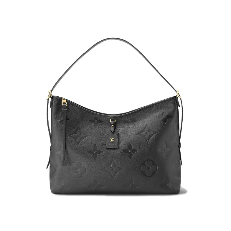 Quilted Puffy Tote Bag with Small Hanging Bag R5809
