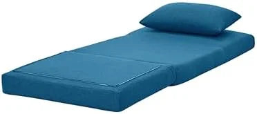 Convertible Chair Bed with 1 Matching Pillow U76217
