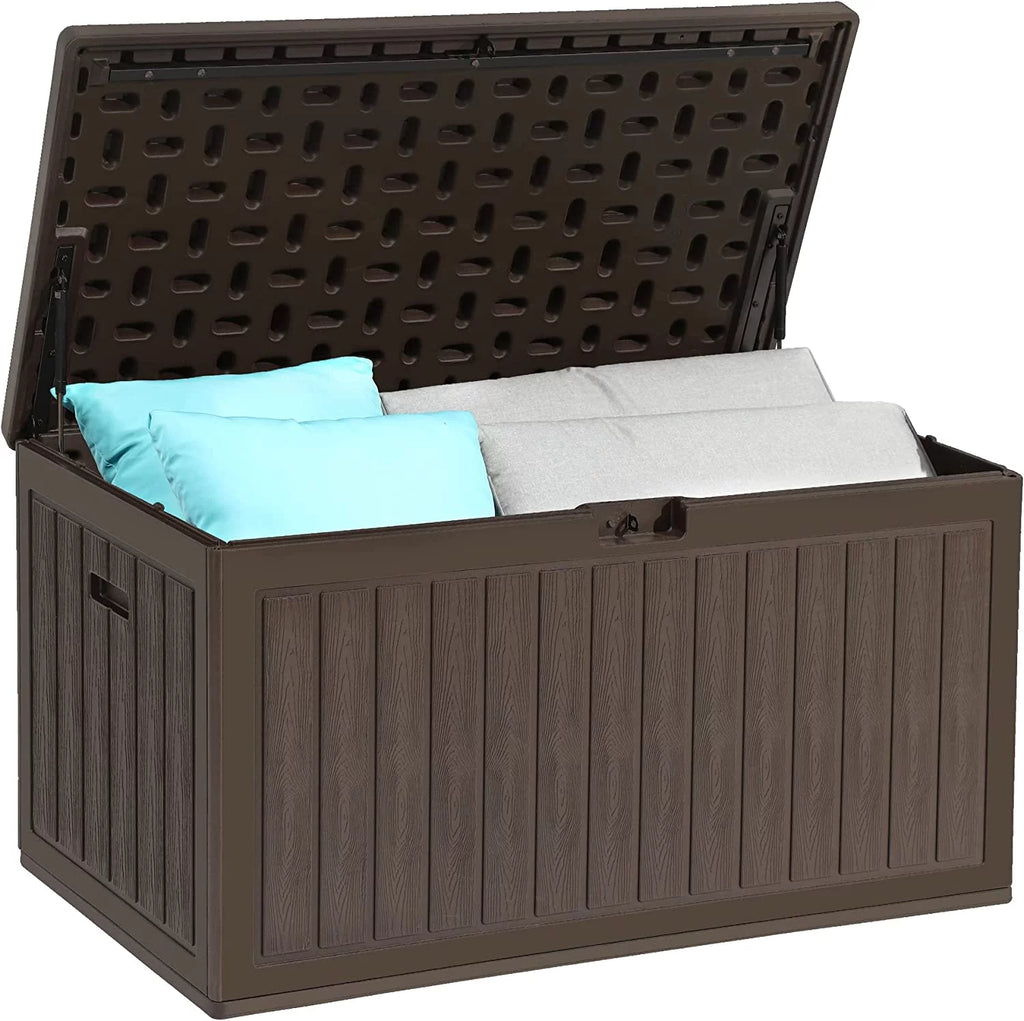 86 Gallon Double-Wall Resin Deck Box O204897