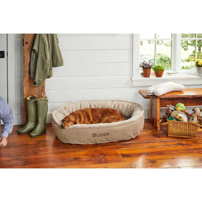 Wraparound Dog Bed with Fleece K7172