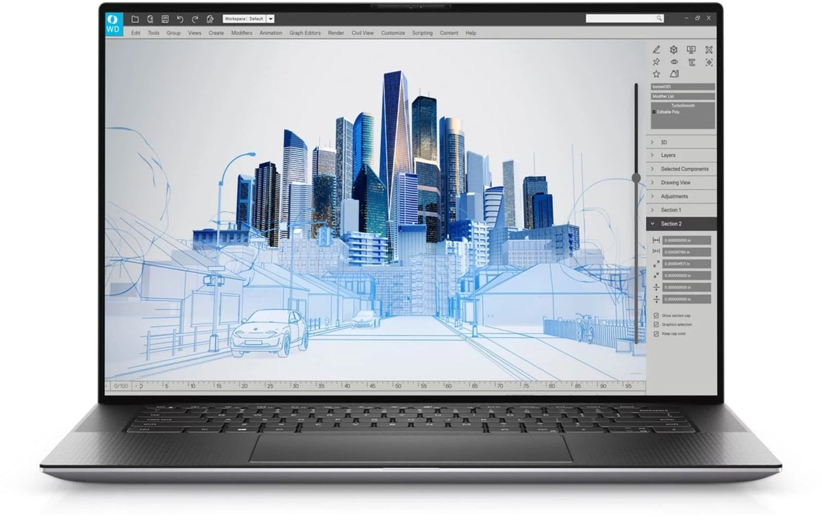 15.6" Core i7 16GB RAM 256GB SSD Workstation Laptop T85645
