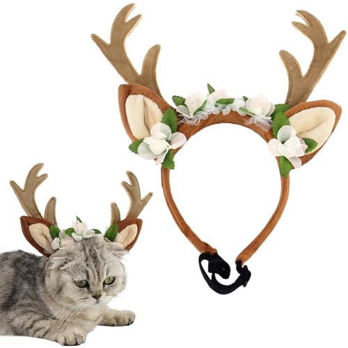 Adjustable Christmas Reindeer Antlers Headband S31800