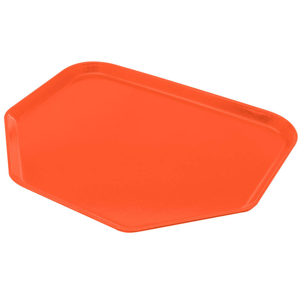 Orange Fiberglass Tray B63648