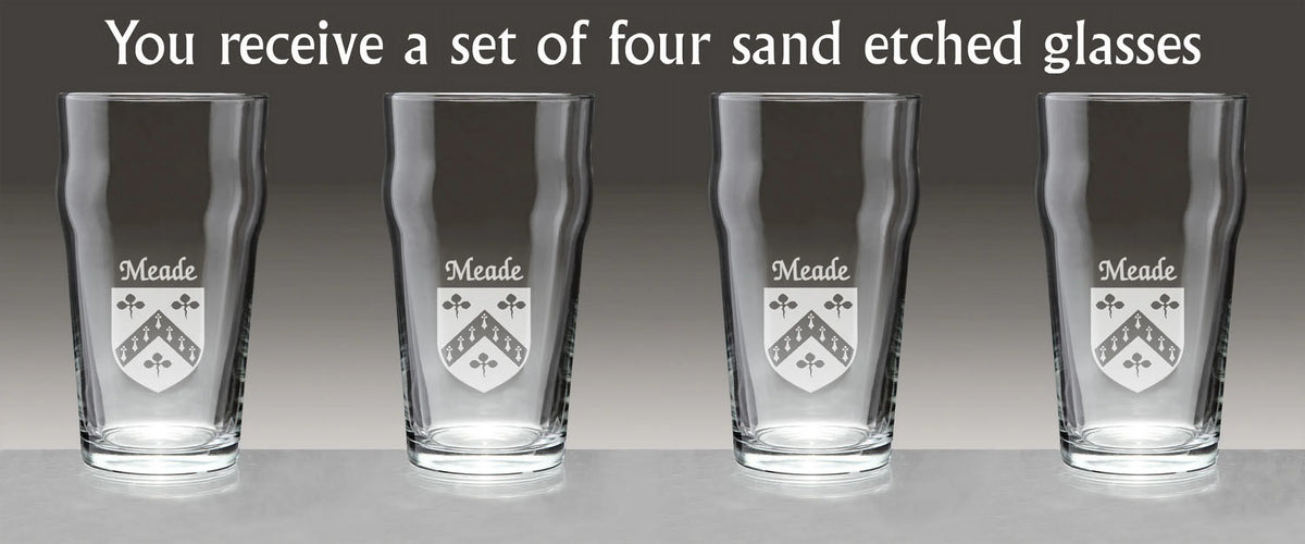 Irish Pub Glasses Set of 4 R953