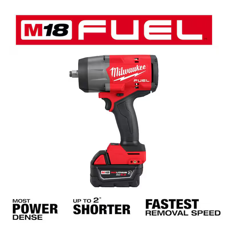 18V Lithium-Ion Brushless Cordless 1/2 in. Impact Wrench Kit R6607