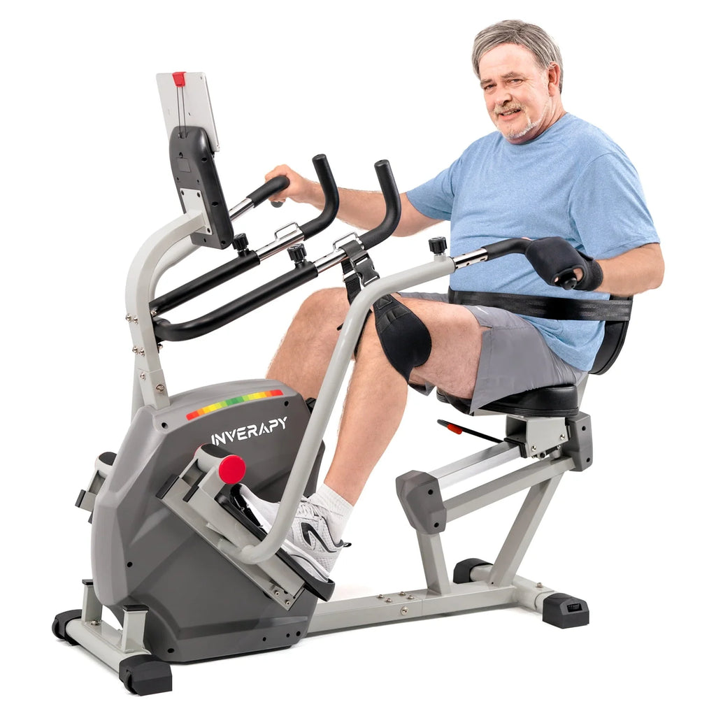 Recumbent Cross Trainer with Swivel Seat & Leg Harness G393