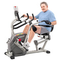 Recumbent Cross Trainer with Swivel Seat & Leg Harness G393